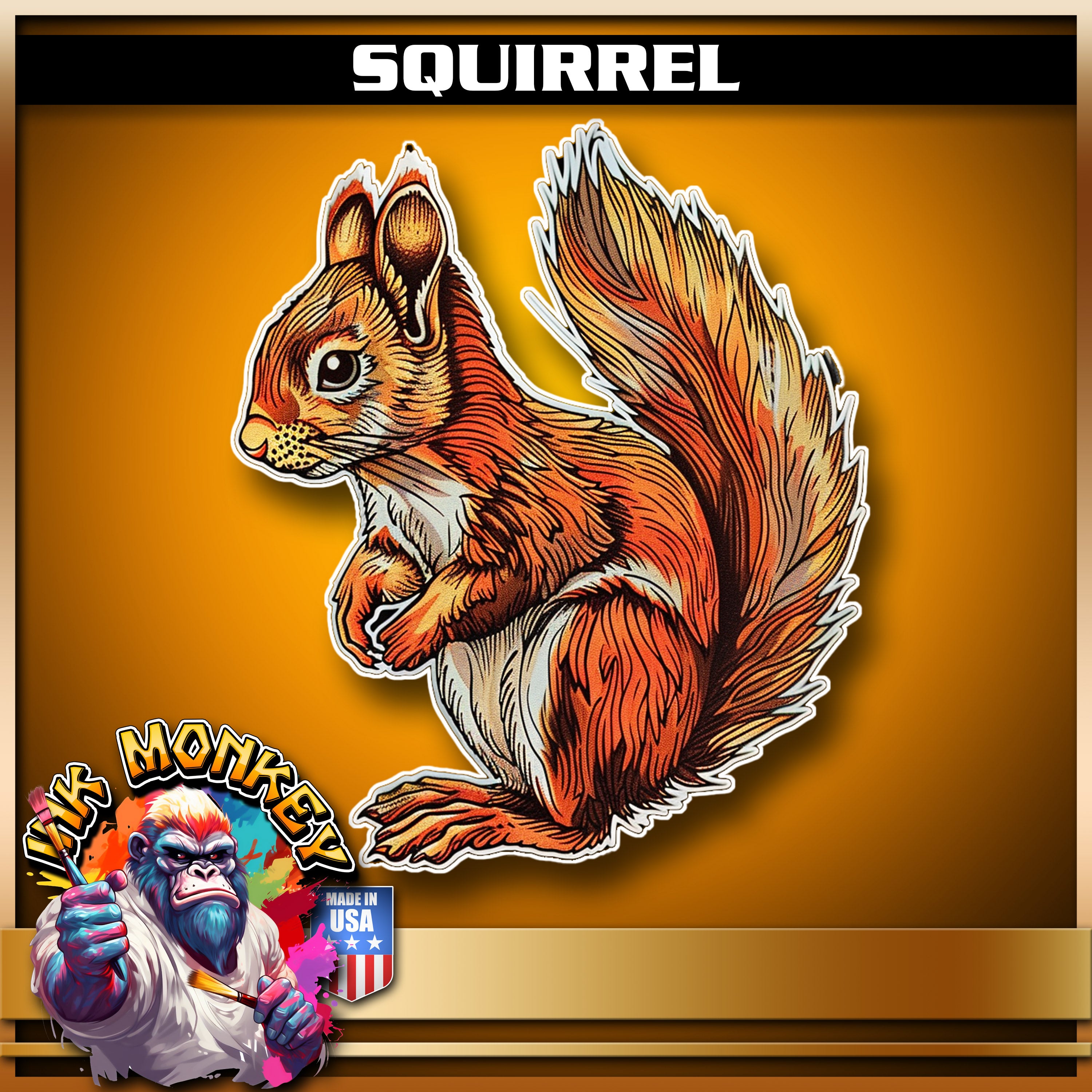 Squirrel - Decal